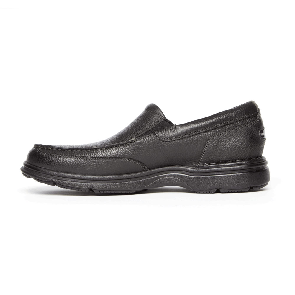 Rockport Singapore Mens Slip-On - ProWalker Eureka Plus Black - WK0743561